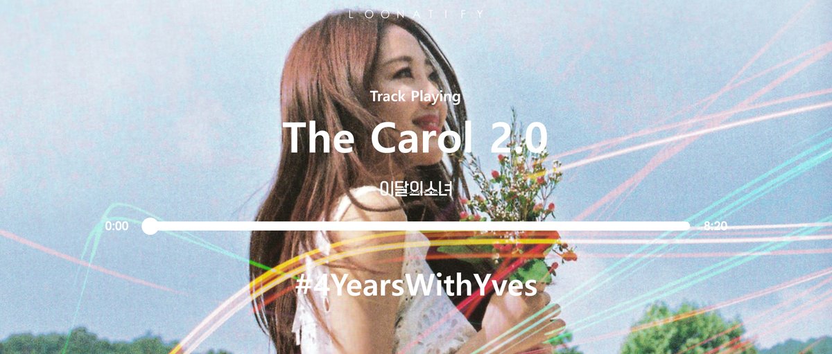 loonatify's tweet photo. Playing @loonatheworld's 'The Carol 2.0' right now! Tweet screenshots with #4YearsWithYves to join us!
----- 'The Carol 2.0' (LOONA) -----
⇆ㅤㅤ◁ㅤㅤ❚❚ㅤㅤ▷ㅤㅤㅤ↻ https://t.co/F6lpukwSDA