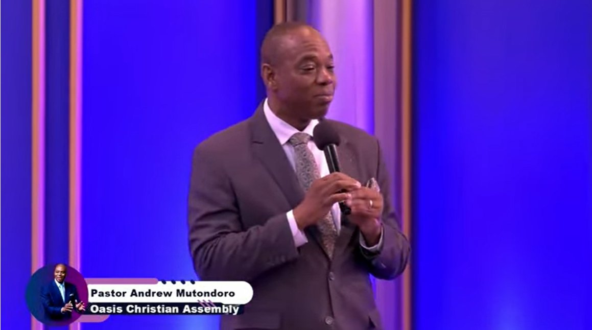 OCAMinistry's tweet image. What an honour to have our Man of God, Pastor 
@AndrewMutondoro, conclude the service for us. 

He reminds us to #refusetofear amid the new #covid variants
