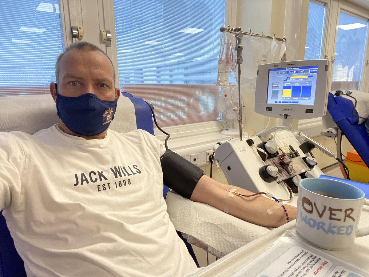 MarkLygo's tweet photo. @GiveBloodNHS @OxfordHealthNHS @OxonCCG @nhs Great to be back to donate platelets for the 131st time. @HealthyOxon #savealfe #donate #makeadifference #platelets #nhsheroes https://t.co/aLKW7lXRo1