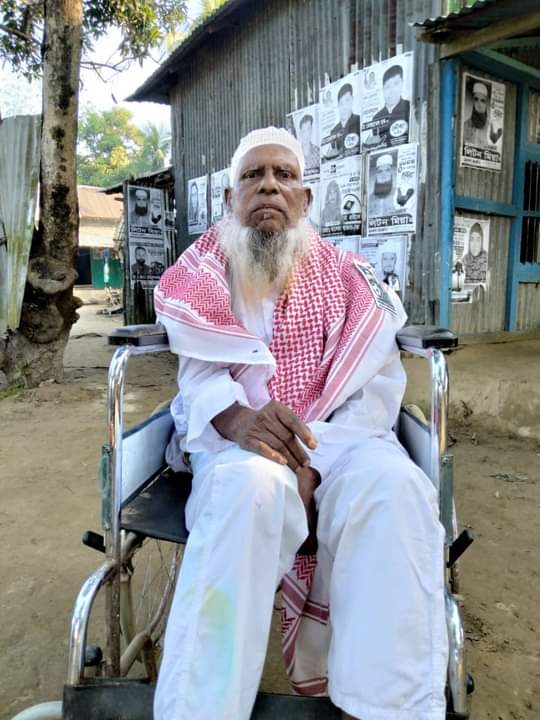 ershadkhandu's tweet photo. My father 'Mohammad Falu Khan' is taking rest just in front of our village home- #Ranigaon, Kalmakanda upazila, Netrokona. 

My father has been suffering with stroke from last 5 years.

Pray for quick recovery! https://t.co/r7N0nFORoj