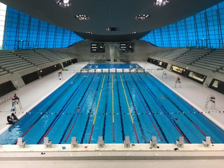 ShebbearCollege's tweet photo. Good luck to all our pupils competing in the @isaschools @ISAsportUK National Swimming Finals today at the London Aquatics Centre - what a great experience! #swimming #OlympicPool #LondonAquaticsCentre #London #ShebbearSport #Sport #NationalFinals https://t.co/NVZDzqGFoa