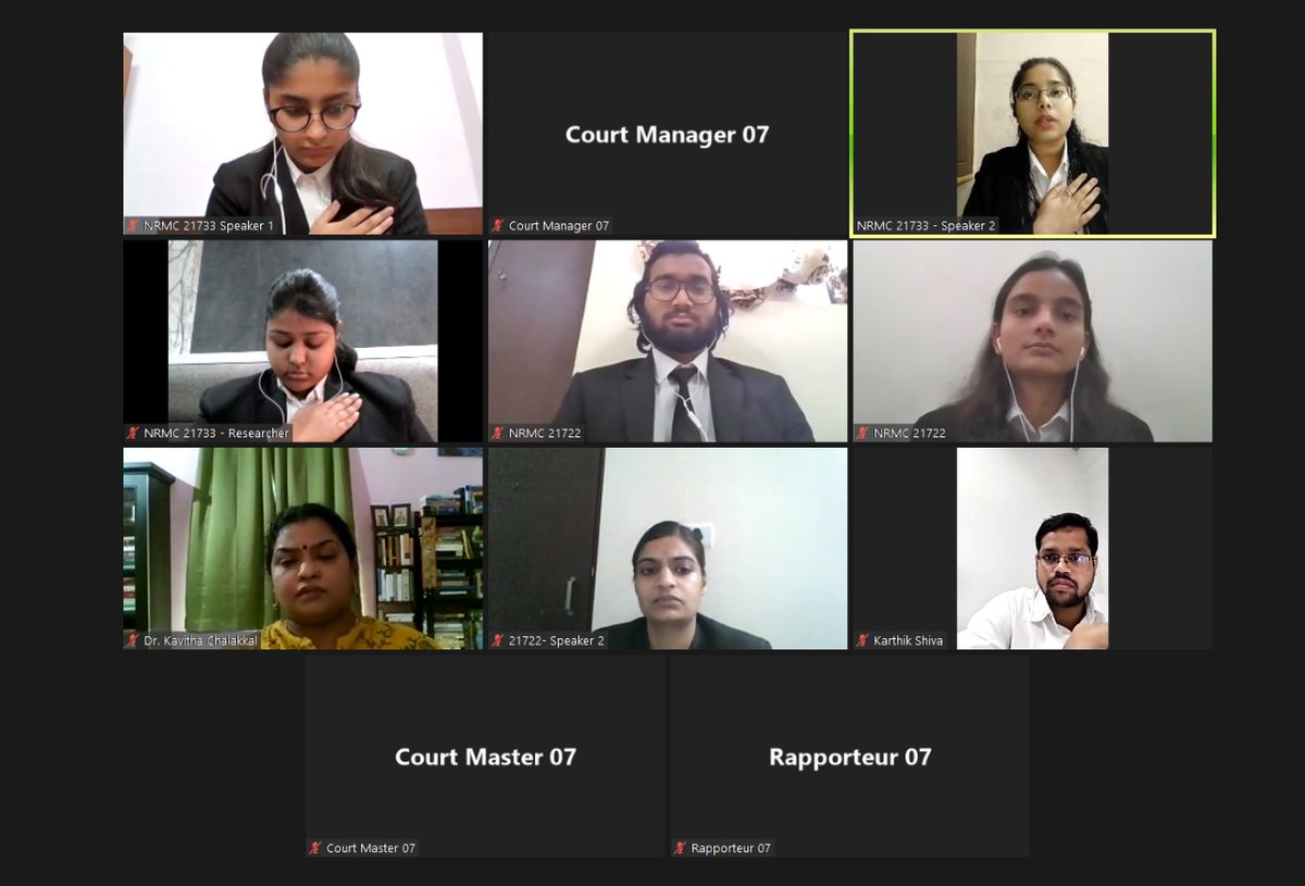 LloydCollege's tweet photo. 7th Prof. N.R. Madhava Menon Asian #MootingCompetition (INDIA ROUND). Round 1 STAGE 2 begun after a short break. All the contestants are excited to move to next round of Competition. The arguments will now take a more intense turn. Are you too excited as the participants? https://t.co/vVMNyoQ67F