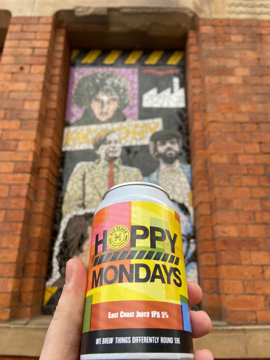 Hip Flask (@hip_flask) on Twitter photo HUGE ANNOUNCEMENT! We're very happy to say that we have our very own beer! Please meet Hoppy Mondays - our juicy East Coast IPA, brewed in collaboration with our friends at <a href="/firstchopale/">First Chop</a>
On sale now starting at Β£18 for a case of 6
Call The Hops... ππ»
bit.ly/HopMon6 HUGE ANNOUNCEMENT! We're very happy to say that we have our very own beer! Please meet Hoppy Mondays - our juicy East Coast IPA, brewed in collaboration with our friends at <a href="/firstchopale/">First Chop</a>
On sale now starting at Β£18 for a case of 6
Call The Hops... ππ»
bit.ly/HopMon6