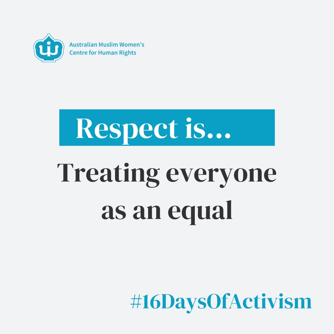 amwchr's tweet photo. We are all deserving of being judged on our merits and not on our gender. We encourage open and honest communication with employers, communities and families about the ways in which we can best tackle gender inequality.
#respectis #callitout #16dayscampaign #AMWCHR https://t.co/NDZ3eLEMgo