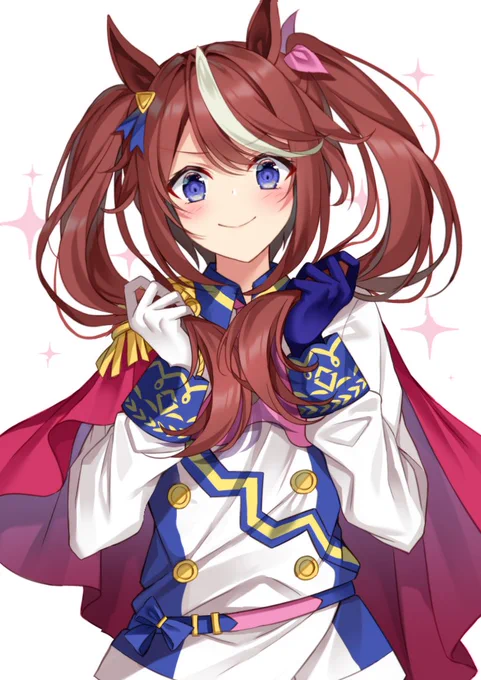ツインテールなテイオーちゃん

(`・v・') ドヤッ!

#ウマ娘 