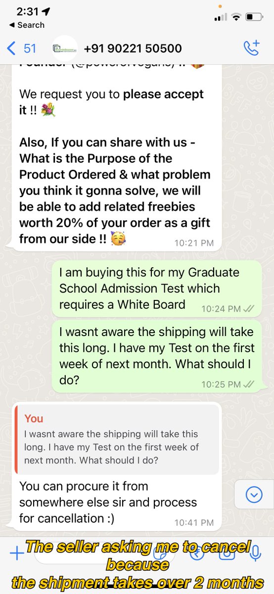 makewayformaddy's tweet photo. @consumerforum_ @PuneCityPolice @TheKeralaPolice
 this is all the communication done from my end as an attempt to get my refund. kindly do the necessary action against @theboardsbazaar @rj_rightbelief (1/2) https://t.co/zTQubnnMJ7