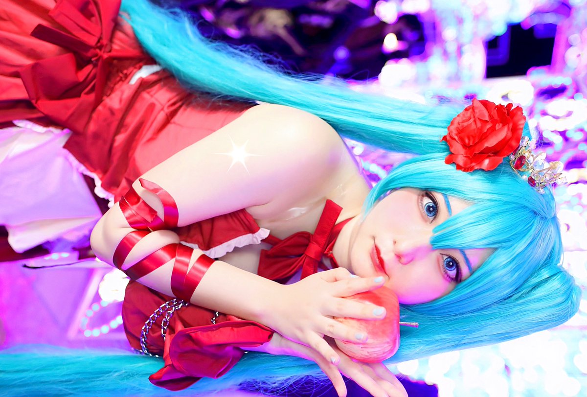 iCOS 初音ミク ロミオとシンデレラ ワインドレス コスプレ 商品の通販