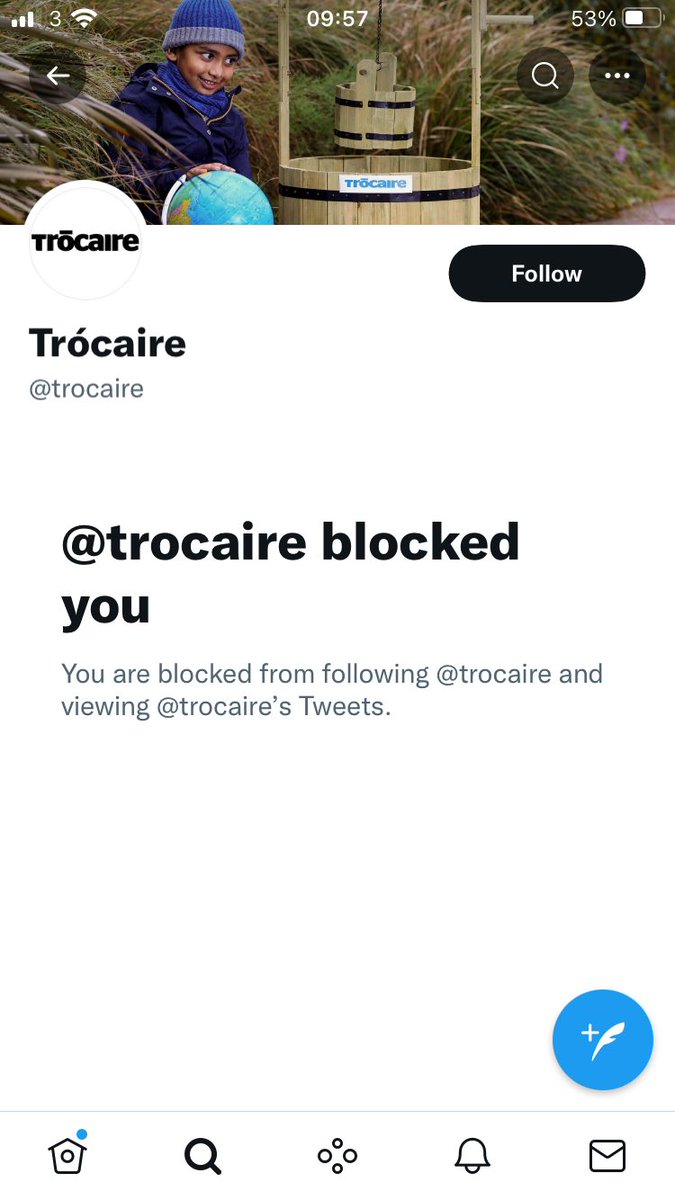 AidanMcCourt's tweet photo. There was a collection for @trocaire at Mass this morning, along with a homily encouraging us to give. I declined. https://t.co/fFtUrnwvt9