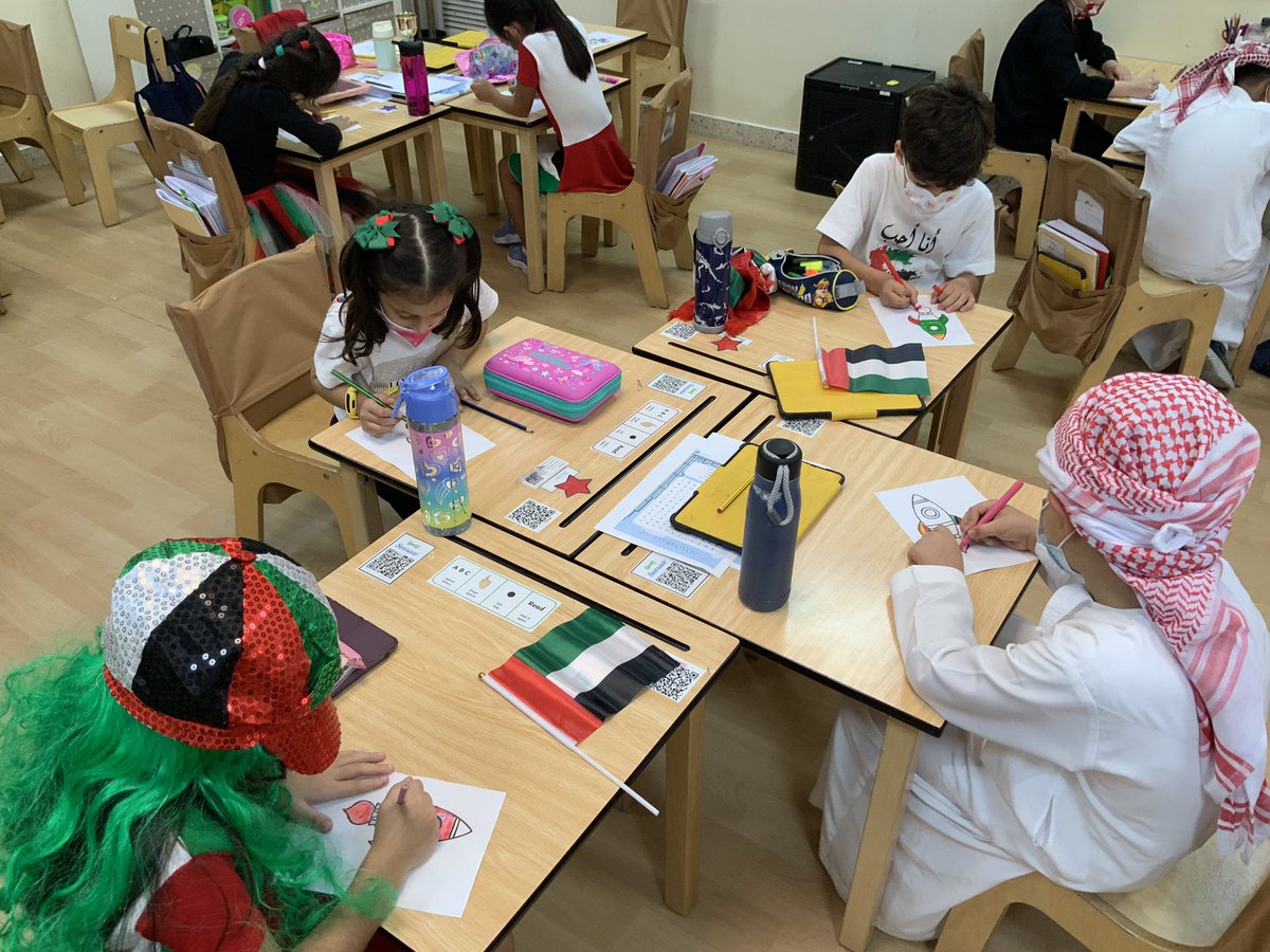 DESSyear2's tweet photo. #DESSYear2Yellow made some rockets for a mission to Mars 🚀 #UAENationalDay50  @DESSsocials https://t.co/lqpoL7K9rR