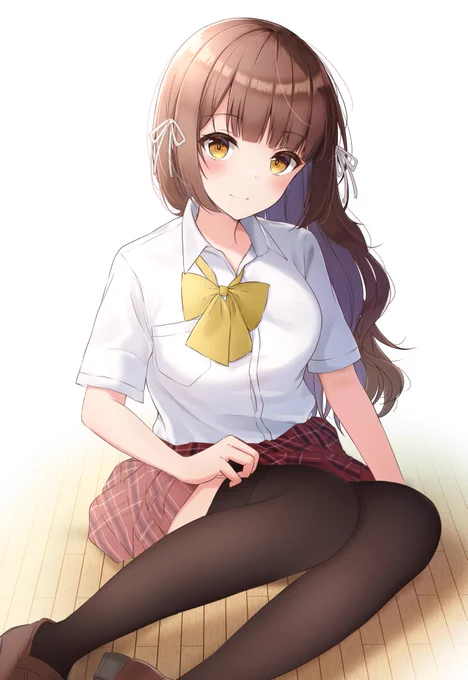 #いいニーハイの日
脱ぐとき毎回見せつけてくる妹🎀 