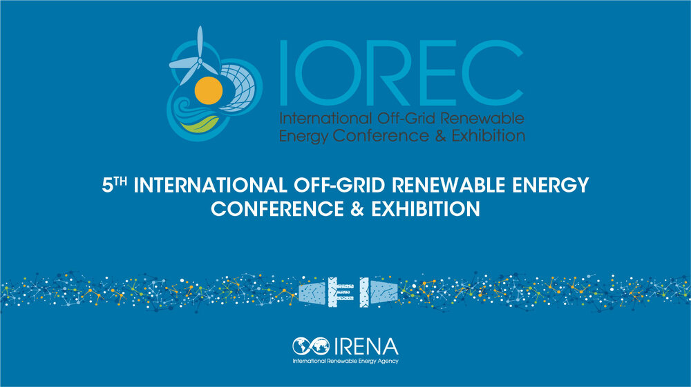 IRENA's tweet photo. 📌 Save the Date
The 5th edition of #IOREC will present a key opportunity to discuss the measures necessary to accelerate off-grid systems deployment,  highlighting the role of off-grid #renewables in meeting several #SDGs.

🗓7-9 December 2021 (virtual)
➡️https://t.co/p1snLZvp4m https://t.co/zgLEFNrO1S