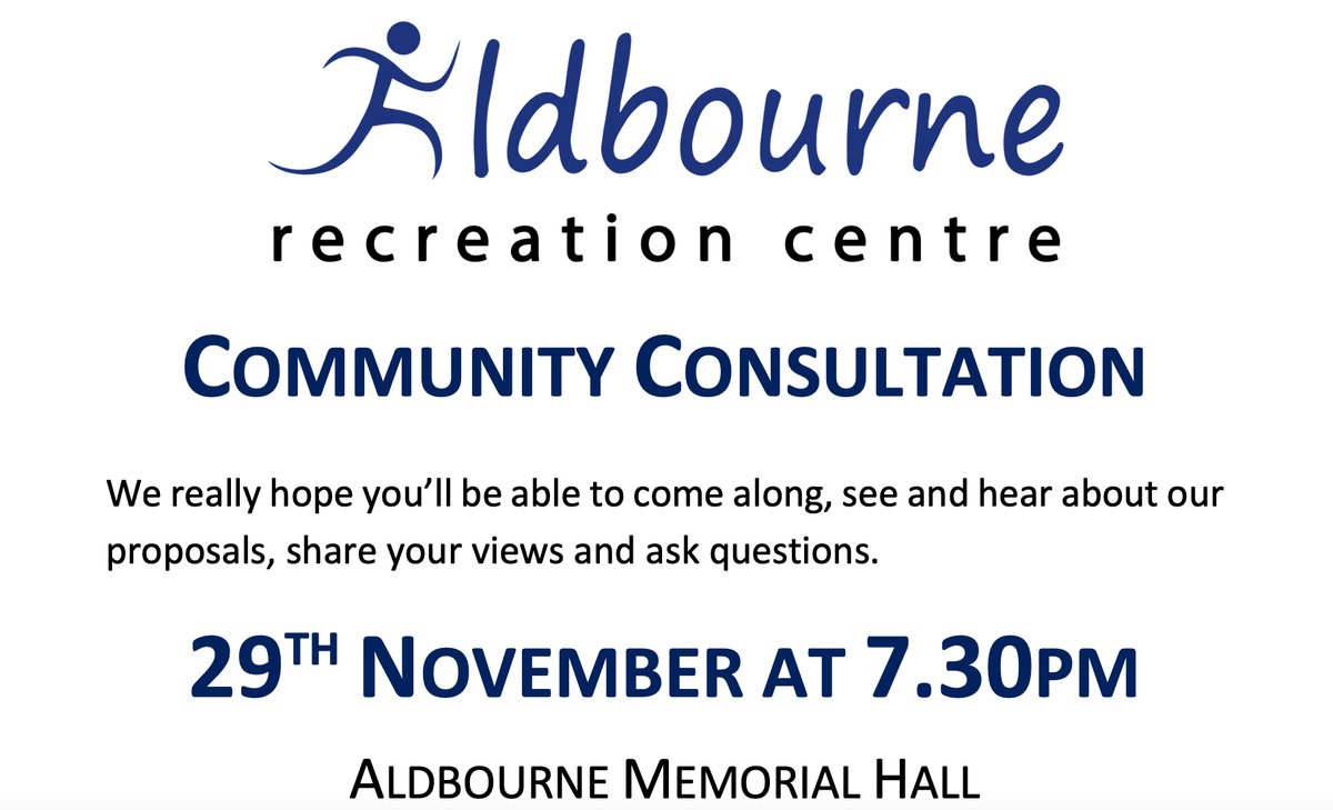 ARC_Aldbourne's tweet photo. It's TOMORROW so please come along, retweet and spread the word. Find out the proposals for Palmers Field and have your say to shape the future of sport in Aldbourne. https://t.co/UryZcUiEIs