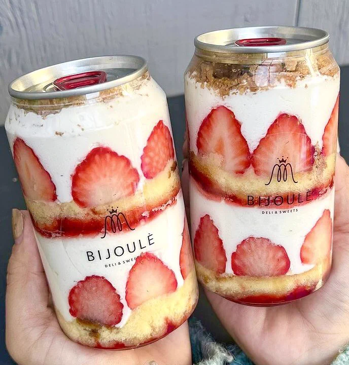 缶入りのイチゴショートケーキが可愛い！愛知県名古屋市栄町駅近くにあるカフェ・BIJOULEの「ストロベリーティンケーキ」に大注目！
