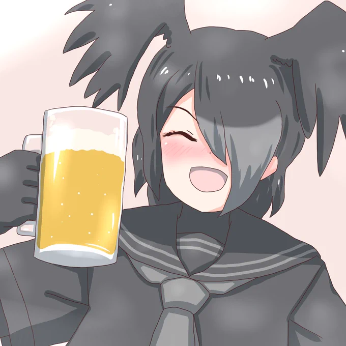 カァ----ッ!!
一日の終わりは、冷えたビールに限りますね! 