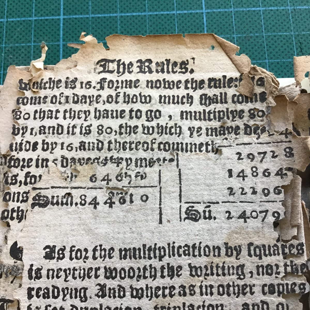 Today’s theme for #Museum30 is #study. This is a #mathematics textbook and was #published in 1566 by John Awdely. It was found ‘lost’ behind #Broadhurst #Manor in 1925. If you look carefully, you might make out the text!

This artefact is on display at <a href="/LewesCastle/">Lewes Castle & Museum and Anne of Cleves House</a>!