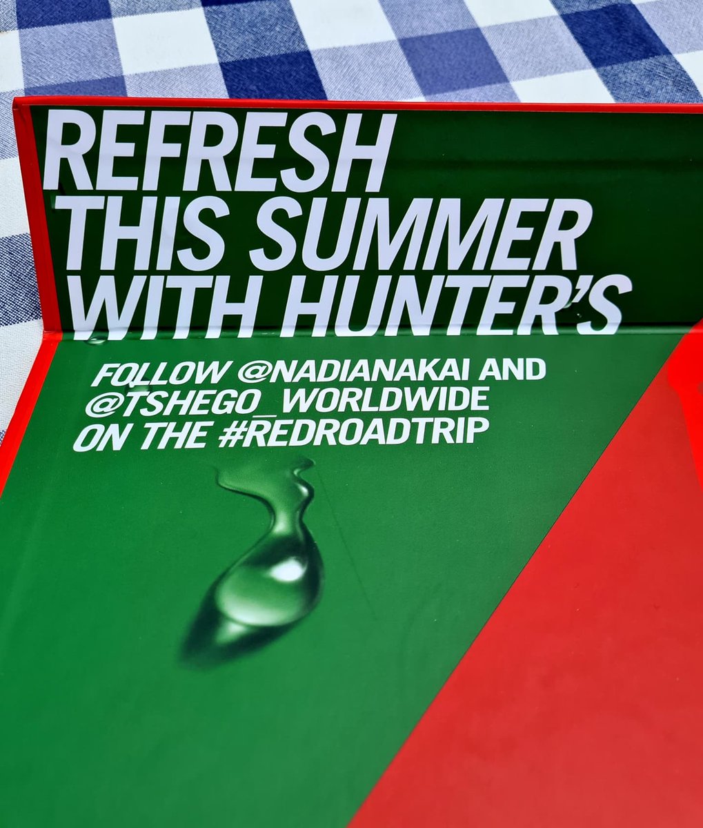 Boozy_Foodie's tweet photo. I thoroughly enjoyed  @Nadia_nakai and @OfficialTshego's road trip with @hunterscider visiting Mzansi's trendiest spots and holiday destinations!  Did you catch all the action?  Did you enter to WIN?  
#RefreshThis #RedRoadTrip #LetsRefreshThis https://t.co/ImzTX6v3hx