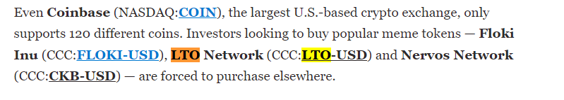 CryptoN4r's tweet photo. .@onlyyeungonce Calling $LTO a meme coin is like calling $ETH a calculator in 2017. I think you need to dive into #LTONetwork and put out a rectification, to be honest. Let me help you with some info.

Source: https://t.co/m9VYC3wGNP https://t.co/oU3BpmF5Al