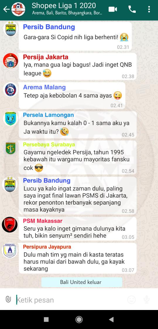 Si_dul12's tweet photo. @Bali_Football @Persija_Jkt Baperrrr dia wkwkw https://t.co/XYMQhwwfLD
