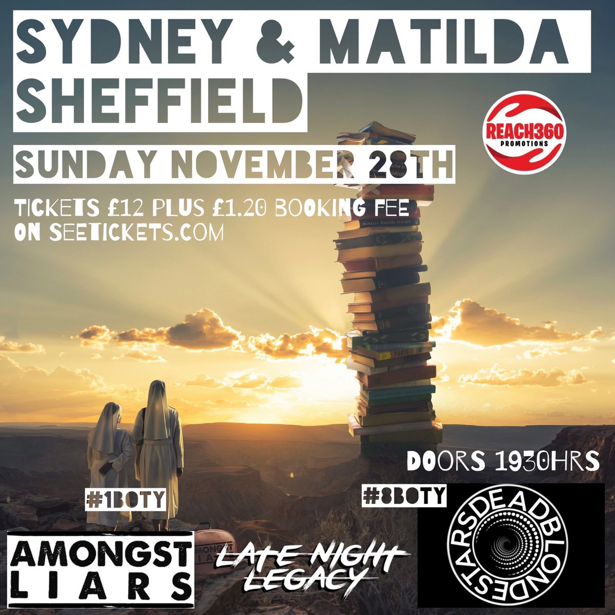GuyB_rockshow's tweet photo. The cat cafes in Sheffield and Manchester are getting the party lights &amp; dundee cake out: @amongstliars are heading to town with @DeadBlondeStars @UNKNOWN_REFUGE @cloverhill_rock &amp; @LNLegacy. Grab a ticket if you live nearby folks  ❤️
@Reach360Promo custard creams also available https://t.co/X84fVZL1nJ