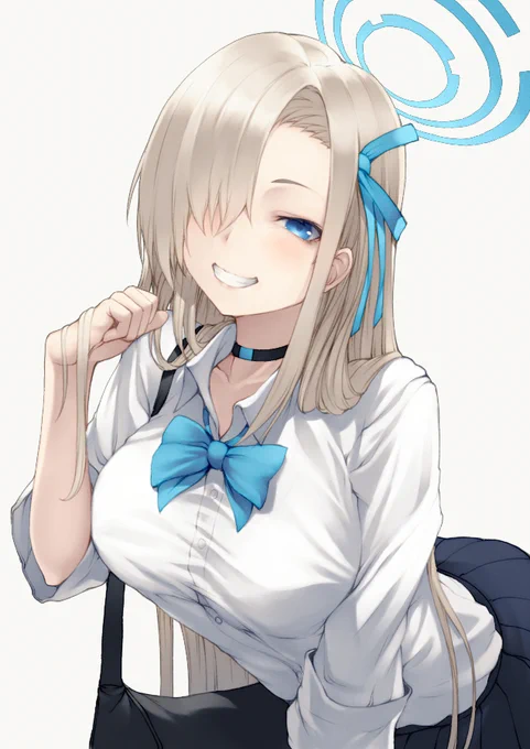 ブルーアーカイブ 一之瀬アスナ 描いてみました!    
#ブルアカ 