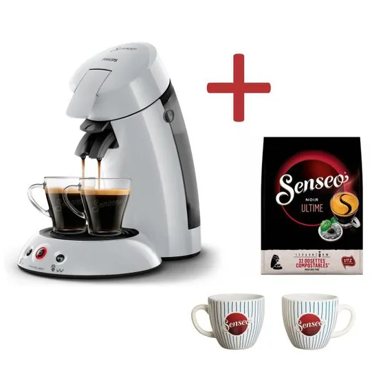 Dealabs's tweet photo. ☕ 
Machine à café Philips Senseo
+ 64 dosettes 
+ 2 tasses
= 40€ au lieu de 70€ 
➡ https://t.co/p43HUMxmA0 ⬅ 
#bonplan #BlackFridayDealabs https://t.co/TsitQBQ6GW