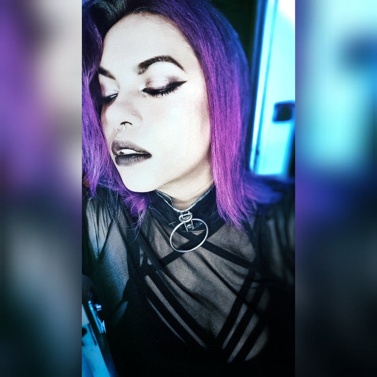 DEATHBL00MSVA's tweet photo. (Hair Update) Because if everyone wanted chestnut brown or highlights, the world would be a boring place...

Be bold (not bald) and have fancy colours.

#Mauritius #deathblooms #thedeathstation #purplehead #arcticfoxhairdye #purplerain #twitchstreamer #streamer #cosplayer #gamer https://t.co/ChshZmgq61