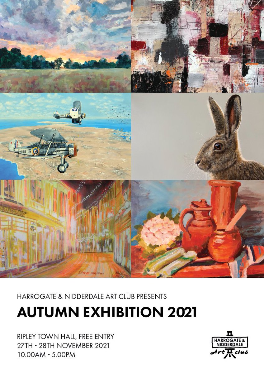 Looking for something to do on Sunday in #Harrogate? Our exhibition is still on in Ripley Town Hall. Local artists showing a eclectic mix of work, originals and prints, available to buy. So come support some local artists.

#sundayvibes #sunday #exhibition #art #artist #gallery