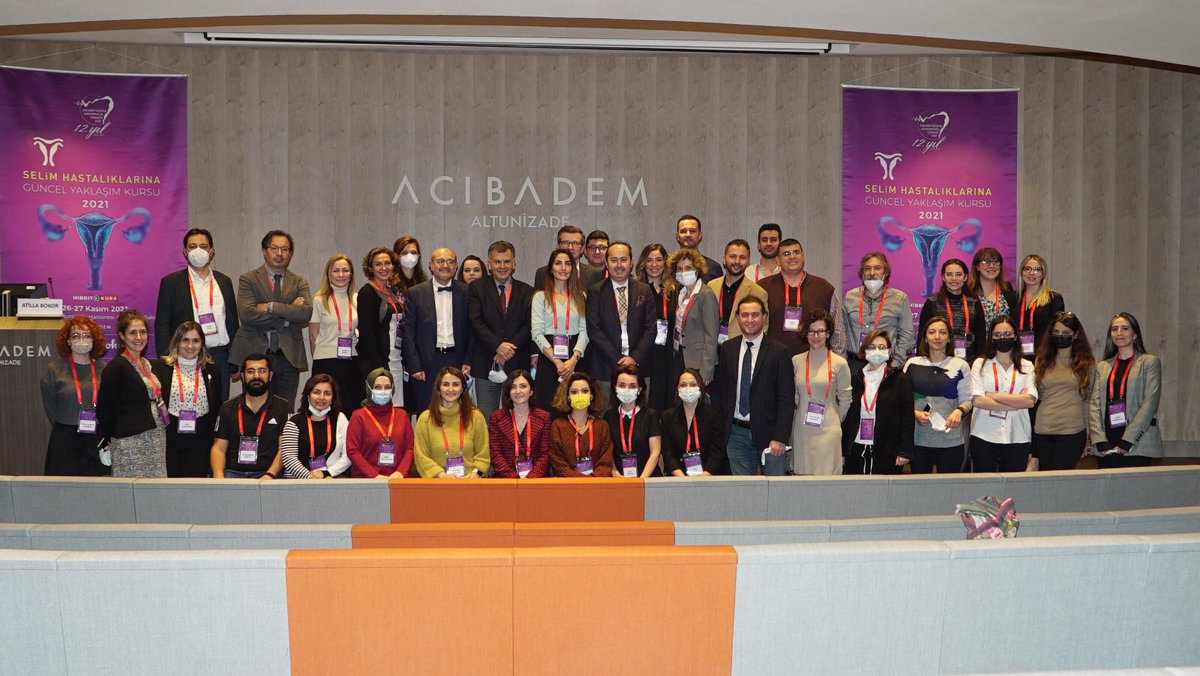 trendometriosis's tweet photo. As the Endometriosis and Adenomyosis Society, we thank you for your great interest in the "Current Approach to Benign Uterine Diseases Course" that we held on November 26-27, 2021. https://t.co/9yXqVeKFC7