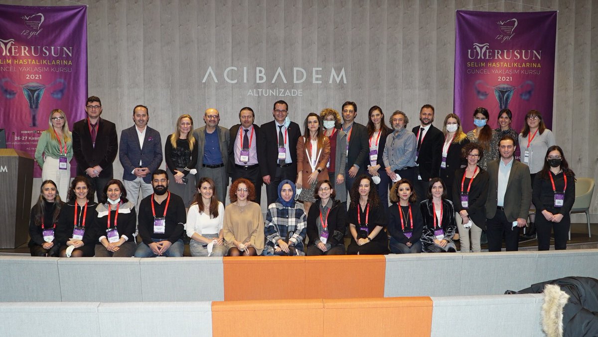 trendometriosis's tweet photo. As the Endometriosis and Adenomyosis Society, we thank you for your great interest in the "Current Approach to Benign Uterine Diseases Course" that we held on November 26-27, 2021. https://t.co/9yXqVeKFC7