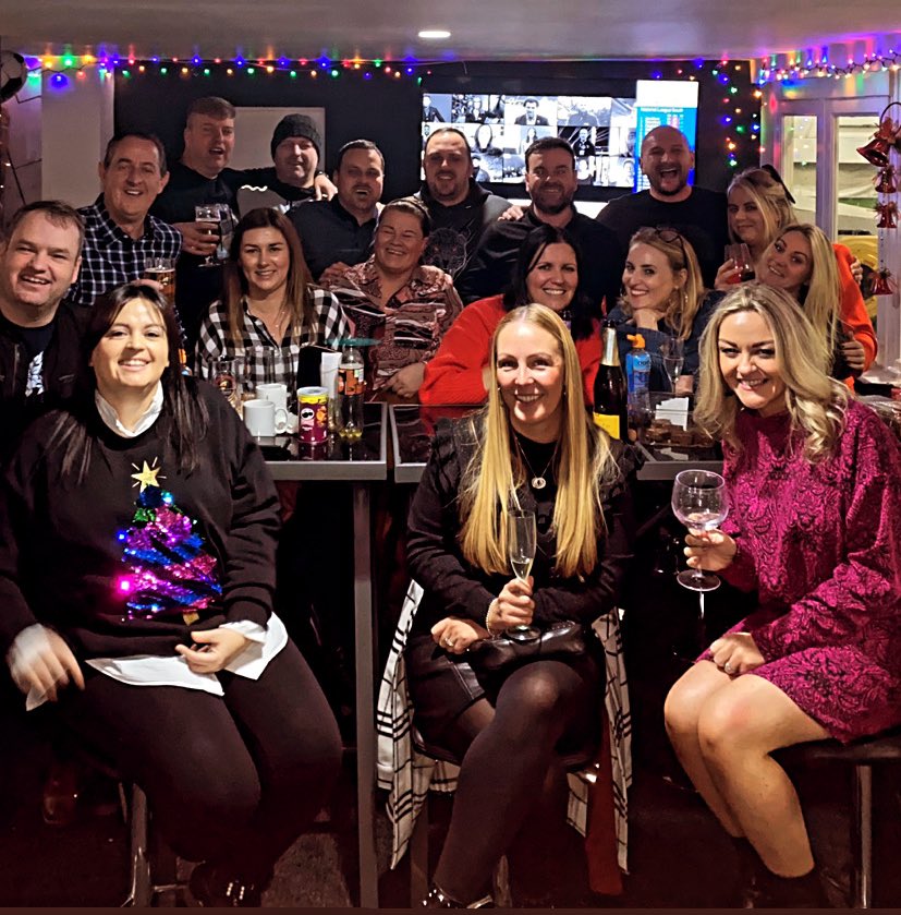 Good job it’s a 1pm kickoff today, might be a few sore heads this morning with this lot! Thanks again <a href="/_ActivityForAll/">Activity For All - Bootle</a> didn’t just look after the kids but the parents as well  🥂🍺🍷🎄🥳