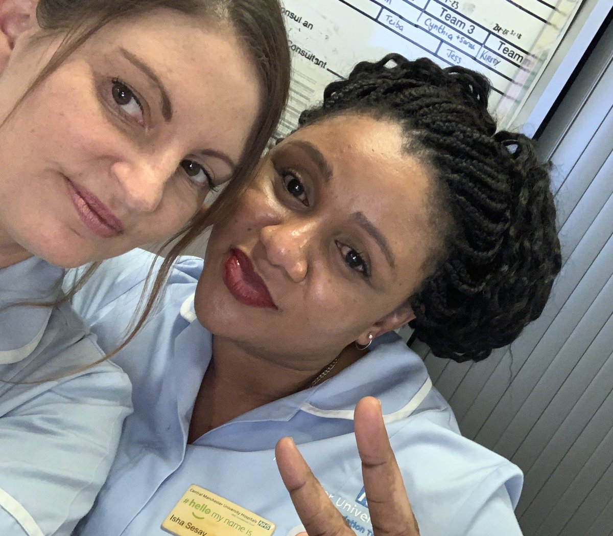 We have received the very sad news that our brilliant colleague Staff Nurse Isha Sesay passed away peacefully yesterday. We are overwhelmed and deeply saddened by this news and our thoughts are with her children and family!