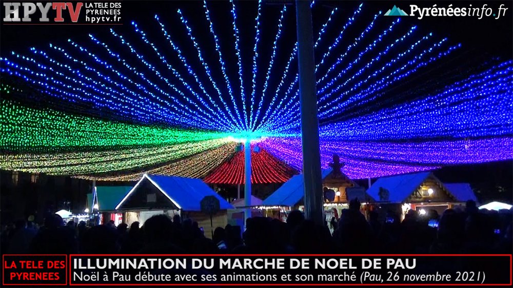 HPyTv's tweet photo. LA TELE DE PAU - A Pau. Les animations de Noël ont débuté dans le centre-ville de Pau ce vendredi, avec le chapiteau lumineux du marché de Noël et les lumières jusqu’à la grande roue.
https://t.co/okQMNNr6he
#TeledesPyrenees #TeledePau #Pau #VilledePau #Noel #HpyTv https://t.co/8Z3hxPo2u4