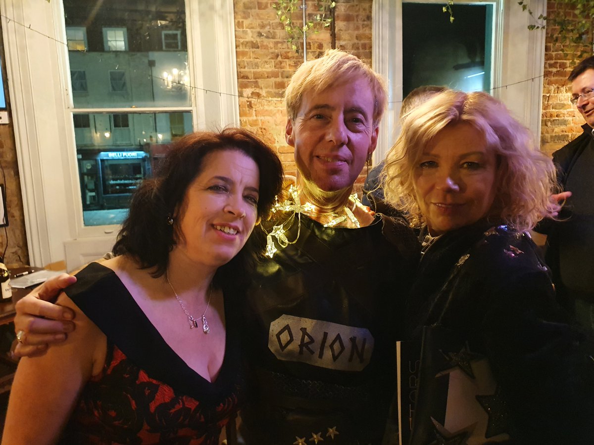 warrior_orion's tweet photo. #shoutout to #astronomers + other guests at my Launch Party for Stars of Orion last Wed: If anyone kindly took photos or video pls reply or DM me (don't blackmail me😎)... many thanks! 👍📲📽️
#astronomy #BookTwitter #Launch #partytime https://t.co/pgQVvETP1D