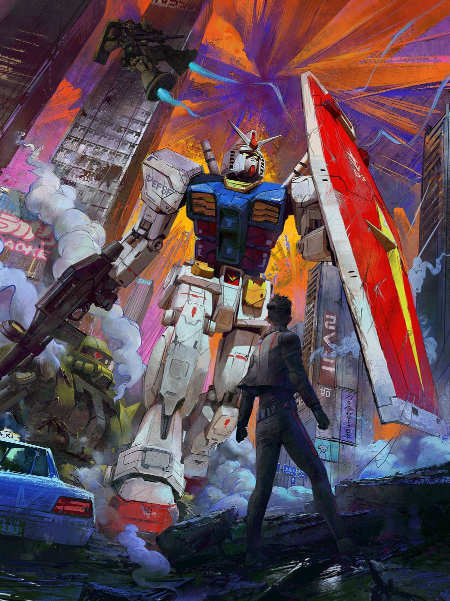 Gundam #fanart #neisbeis #illustration.