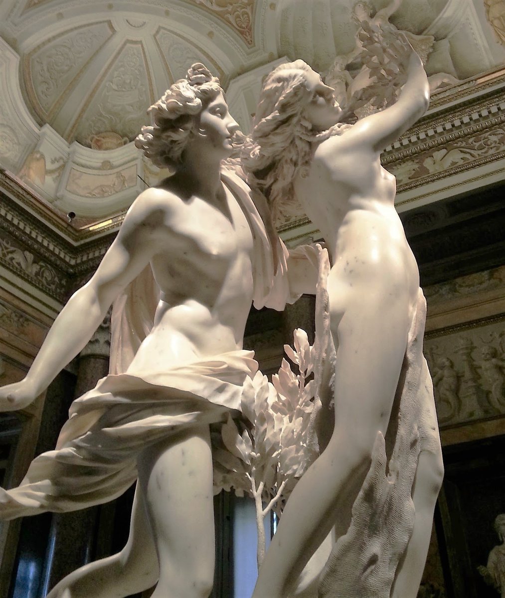 emilio_delrio's tweet image. ¿Es posible esculpir el movimiento? 
El Bernini demostró q sí, como en estas esculturas magistrales, "El rapto de Proserpina" o "Apolo y Dafne".
Moría tal día como hoy en 1680, en Roma,con 81 años
Bernini le da forma a la mitología y al movimiento
Un genio de la historia del arte