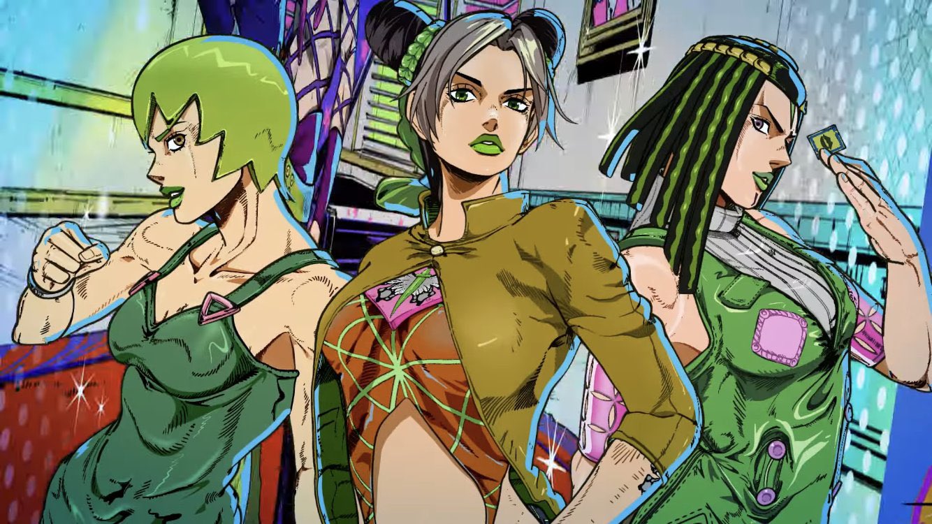 JoJo's Bizarre Adventure on X: Stone Ocean Opening is visually stunning.   / X