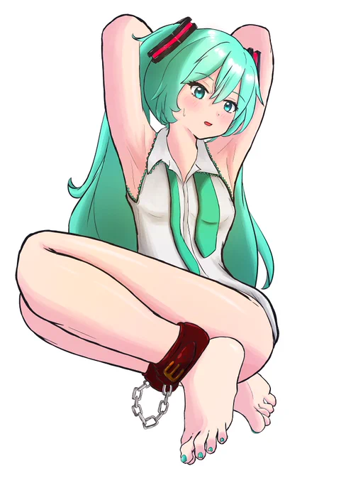 ミ(やば…。思ったより本格的なやつだ…
#初音ミク 