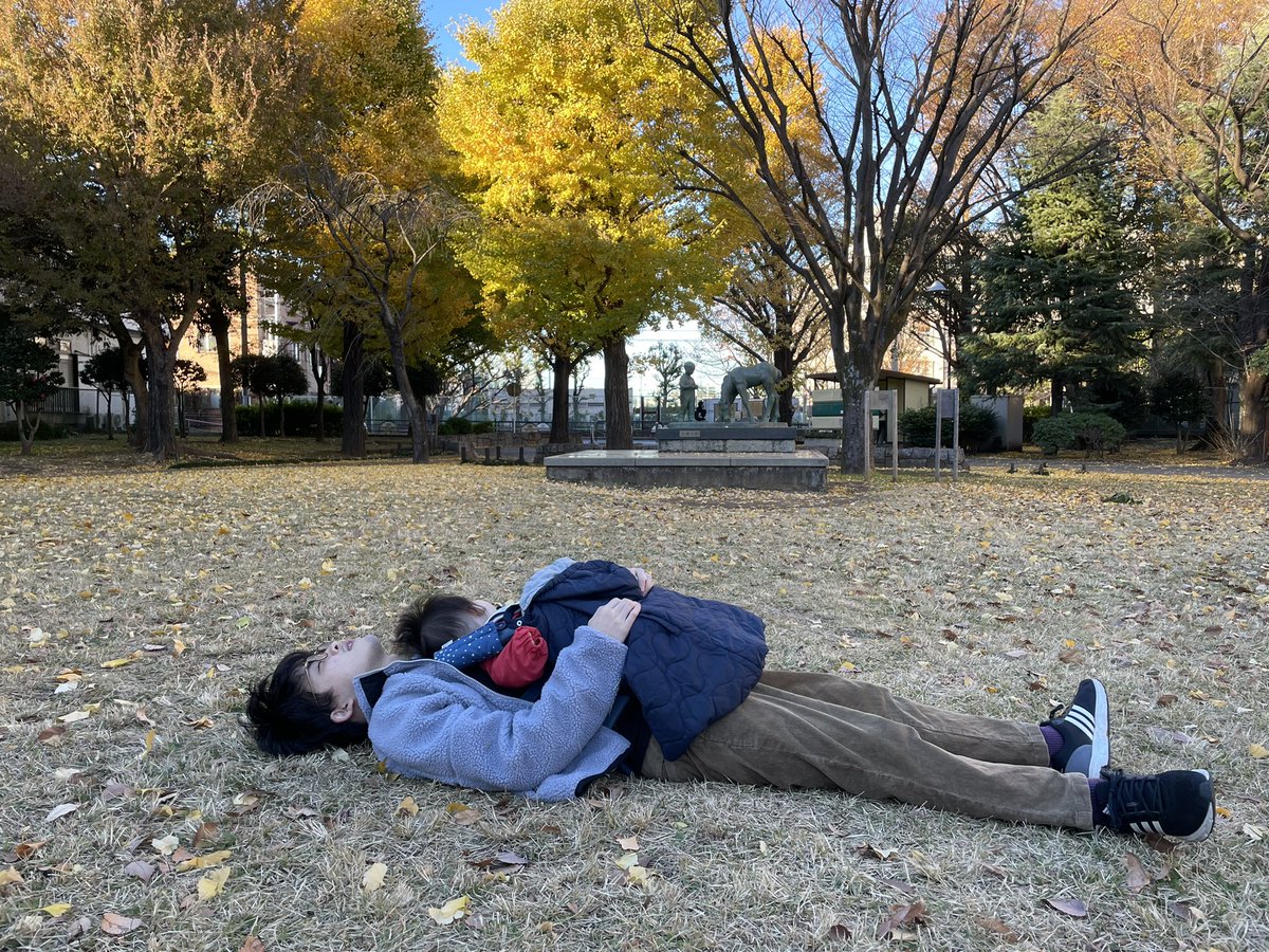 枕にできるほど重い荷物持ってなかったけど
子供と深呼吸、青空になる https://t.co/kn9wHXK4uP