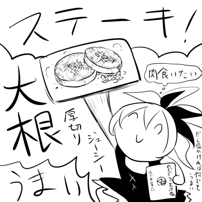 今日の日記(フライパンで焼くだけ編) 