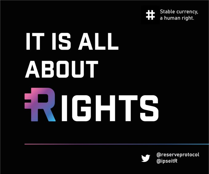 ipseitR's tweet photo. $RSR is one of the few #alts to go up right now📈🚀

This could be the moment for some of you to discover:

WHAT $RSR IS ALL ABOUT: 

It is all about #RIGHTS &amp; defeating #H̶Y̶P̶E̶R̶I̶N̶F̶L̶A̶T̶I̶O̶N̶  

How do they do that?

👇🏾See down below👇🏾

#RSR #RSV $FTM $LUNA $VRA $AXS $KIN https://t.co/694pEXlCQN