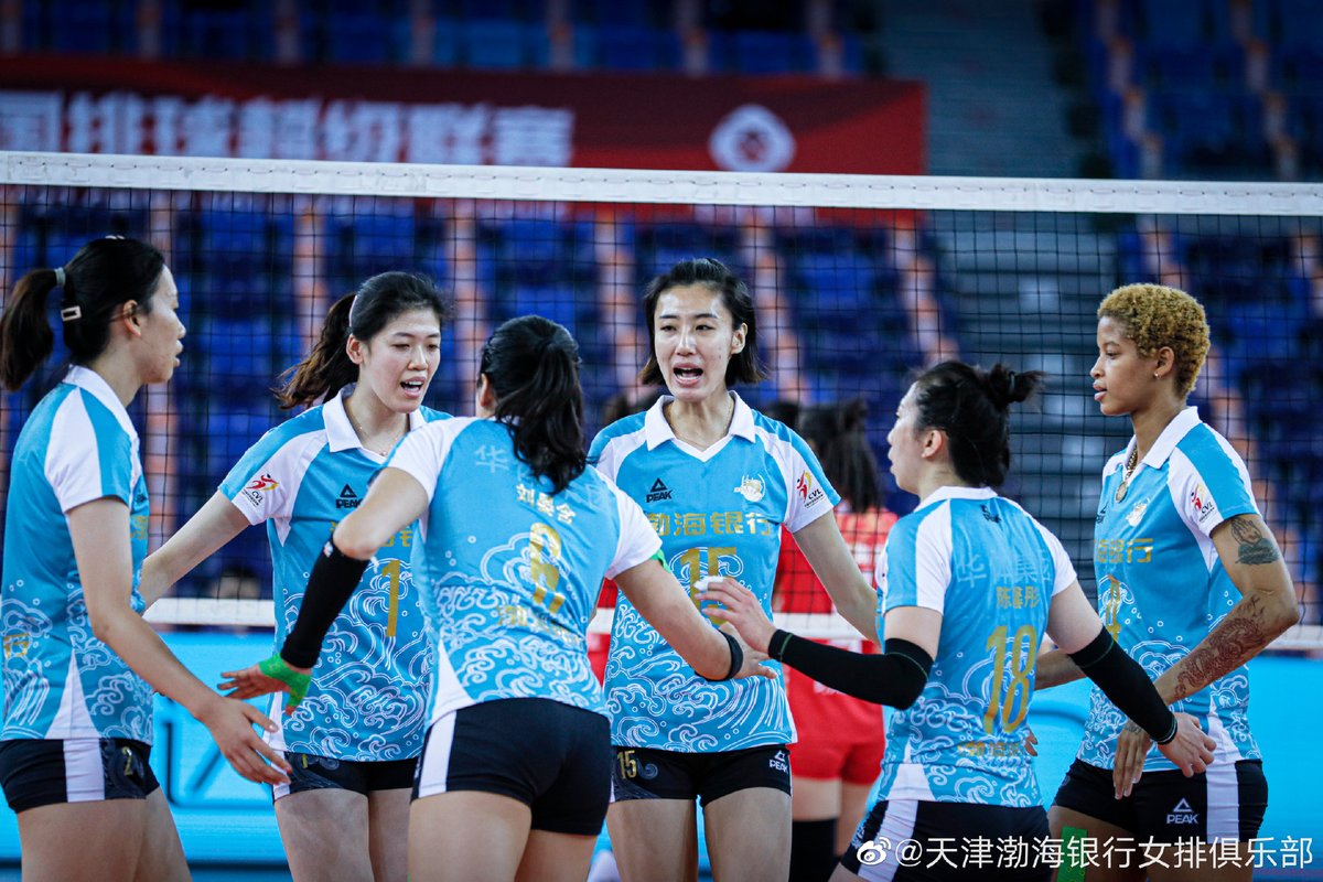 TJBohaiBankVC's tweet photo. @ChinaVolleyball Stage1⃣ Group A Round3⃣

Tianjin Bohai Bank 天津渤海银行 3⃣ 🆚 0⃣ 云南大学滇池学院 Yunnan University Dianchi College

25-16 25-6 25-10

#TianjinBohaiBank #VolleyballCity https://t.co/ZKjYEu3elr