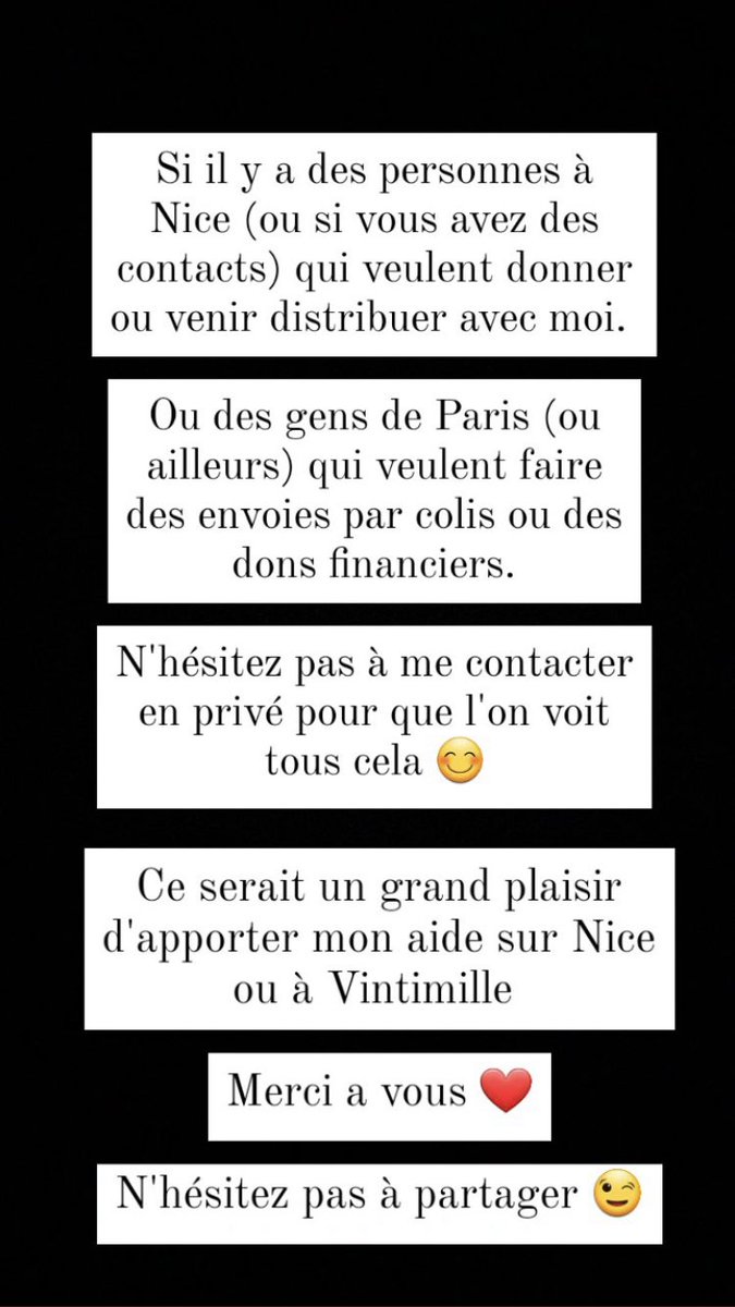 HDS75Paris's tweet photo. Hello tous le monde, @HDS75Paris souhaite reprendre les distributions à #Nice #Nice06 et #Nantes 
N'hésitez pas à partager et à nous contacter en privé 😚

Pour Nice: @EMMA93300 
Pour Nantes: @Nniinnaa7575 https://t.co/UIBPrAE1ro