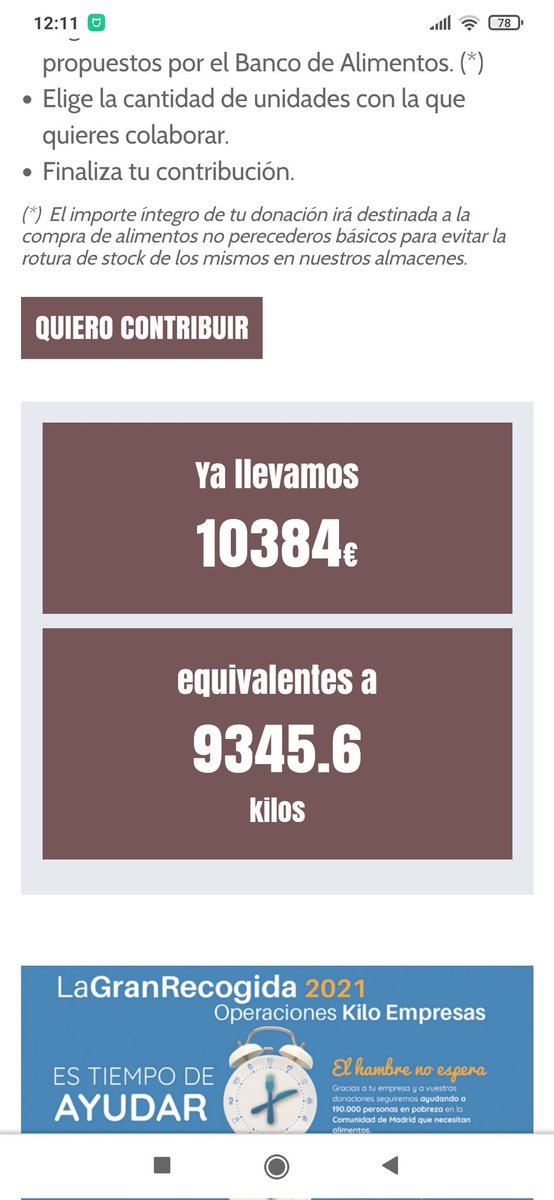 mplogon's tweet photo. Últimas horas para poder colaborar en la gran recogida de alimentos. Con un poquito de ayuda esperamos llegar a los 10.000 kilos. Feliz día y mil gracias por el apoyo recibido @icam_es @GranRecogidaMad  #IPHA https://t.co/Z0hSf4EewT