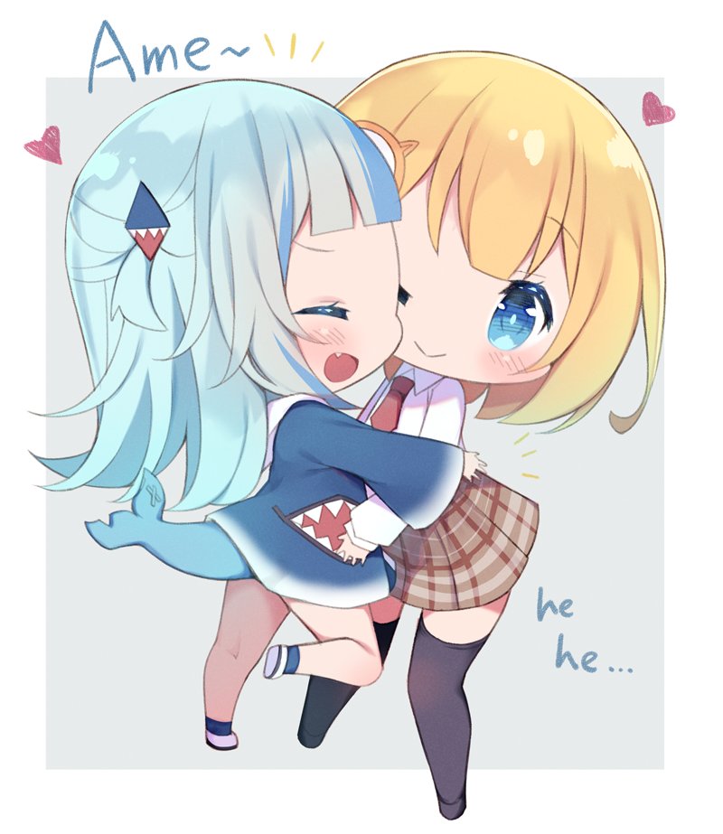 がうるぐら ,ワトソン・アメリア 「アメ～
#ameliaRT #アメリア·ワトソン #gawrt #がうる・ぐら 」|嵐屋のイラスト