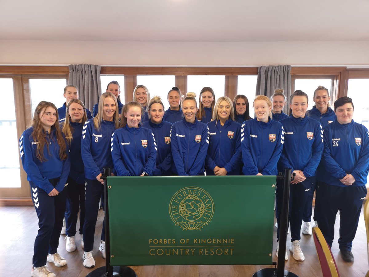 We would like to thank <a href="/montrose_port/">Montrose Port</a> for kindly providing a lovely breakfast. We would like to thank all the staff at <a href="/Kingennieresort/">Forbes of Kingennie Country Resort</a> for their service and best wishes. Next stop Falkirk Stadium! Mon the Mo! 💙