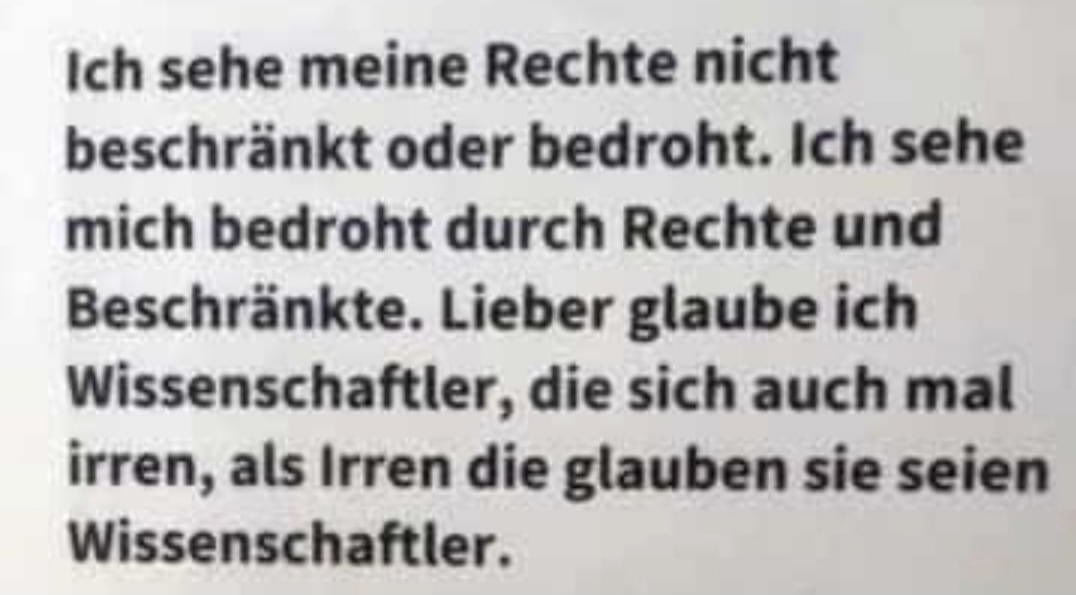 Netzfund … ganz meine Meinung