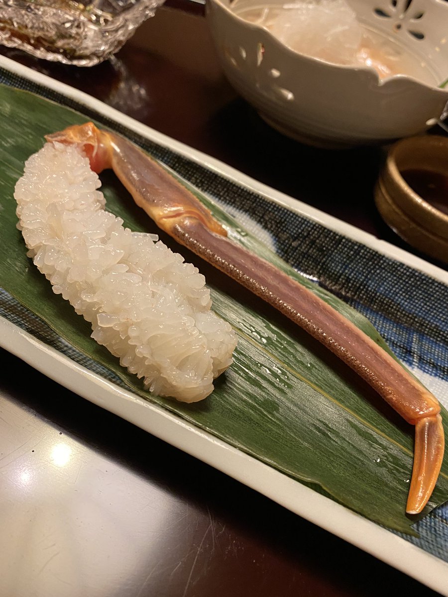 food_btc's tweet photo. @_kimuraKAN 飲んでまーす🦀 https://t.co/OsDgqIwYsc
