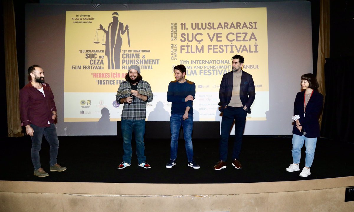 AliPINAR128's tweet photo. We had a Q&A after the screening of our film #AtARiverside in #CrimeAndPunishmentFilmFestival. We emphasized that toward the 20th year of the beginning of #BosnianWar, both Serbian Army and #Serbian separatists in #Bosnia are once again arming themselves and sliding to a new war. https://t.co/Rv993fVKcD
