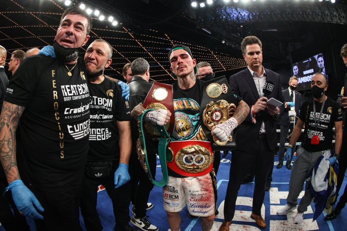 Boxing_UK_'s tweet photo. 🥊🇬🇧 And get in the bins to…

🗑 Don Trella who scored that to Teo Lopez…it wasn’t even close man!

🗑 Lopez Snr whose instructions were as clear as diarrhoea 

🗑 Lopez himself who said he thought he won 10-2 😂

Kambosos was fantastic. Won clearly. End of.

#LopezKambososJr https://t.co/9cQKrYMEnf
