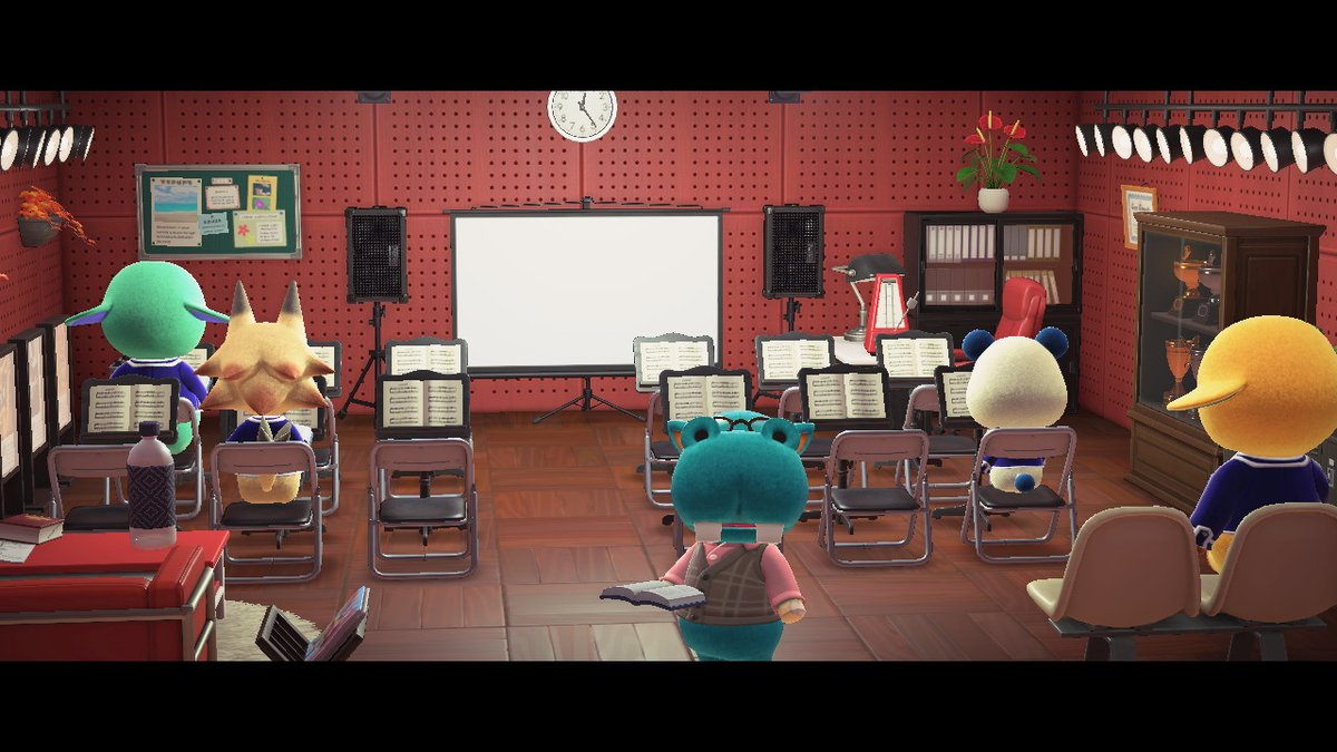 MelikoACNH's tweet photo. Hâte de pouvoir améliorer mon école de musique <3 #AnimalCrossing #ACNH #NintendoSwitch https://t.co/xhQiH6TcA8